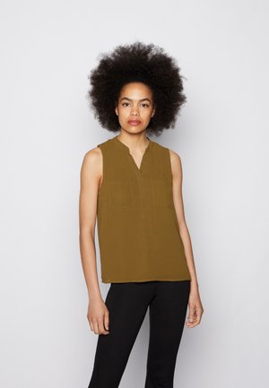 VIMERA POCKET - Top - dark olive