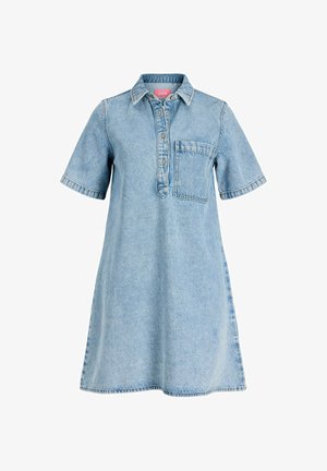 JJXX, JXAMARA SILLE SS SHORT DRESS DNM SN - Robe en jean - light blue denim