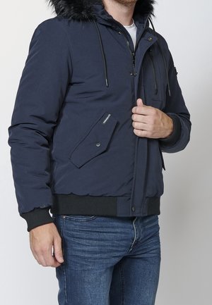 Winterjacke - dark blue