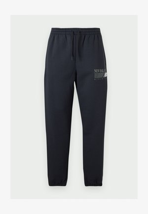 New Balance, REIMAGINED GRAPHIC JOGGER - Pantalon de survêtement - dark night
