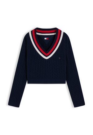 Tommy Jeans, Пуловер - dark blue