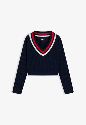 Tommy Jeans, Пуловер - dark blue