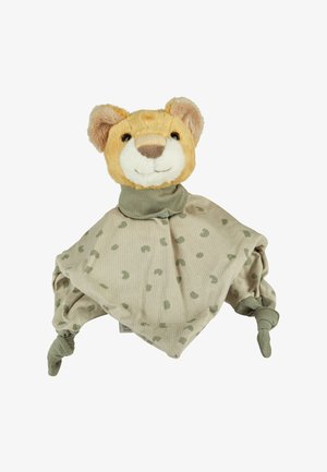 SCHMUSETUCH M LÖWE LEO - Soother - steingrau