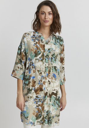 FRFAKAI - Button-down blouse - malachite green mix