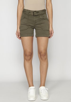 Koroshi Džinsa auduma šorti - khaki