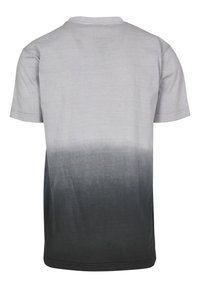 Urban Classics DIP DYED TEE - Apdrukāts T-krekls - grey/black