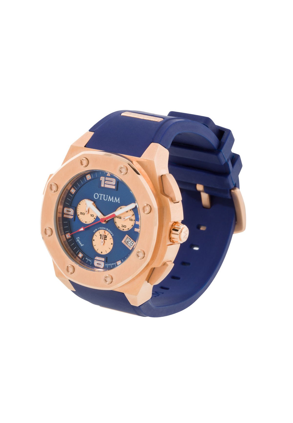 OTUMM SWISS MOVEMENT - Chronograph - blue/blau - Zalando.de