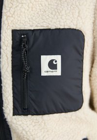 Carhartt WIP JANET LINER - Casaco polar - moonbeam/black
