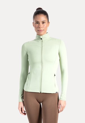 STAND COLLAR ZIPPER KENNA - Trainingsvest - olive
