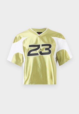 Jordan, Μπλουζάκι με στάμπα - lawn/white/black