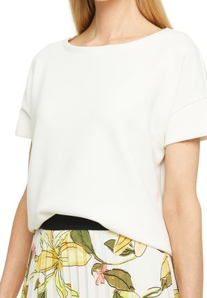 comma, T-shirt basique - white