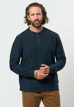 MCS, MCRUD BUTTON - T-shirt à manches longues - dark sapphire