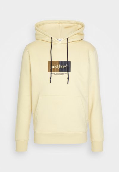 JORDALSTON BRANDING HOOD - Sweat à capuche - reed yellow