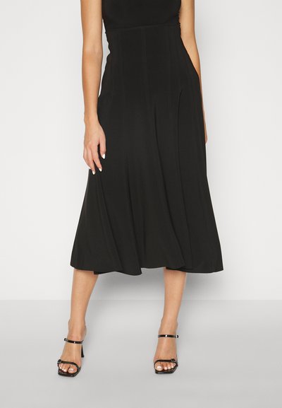 Norma Kamali GRACE SKIRT - Gonna a campana - black