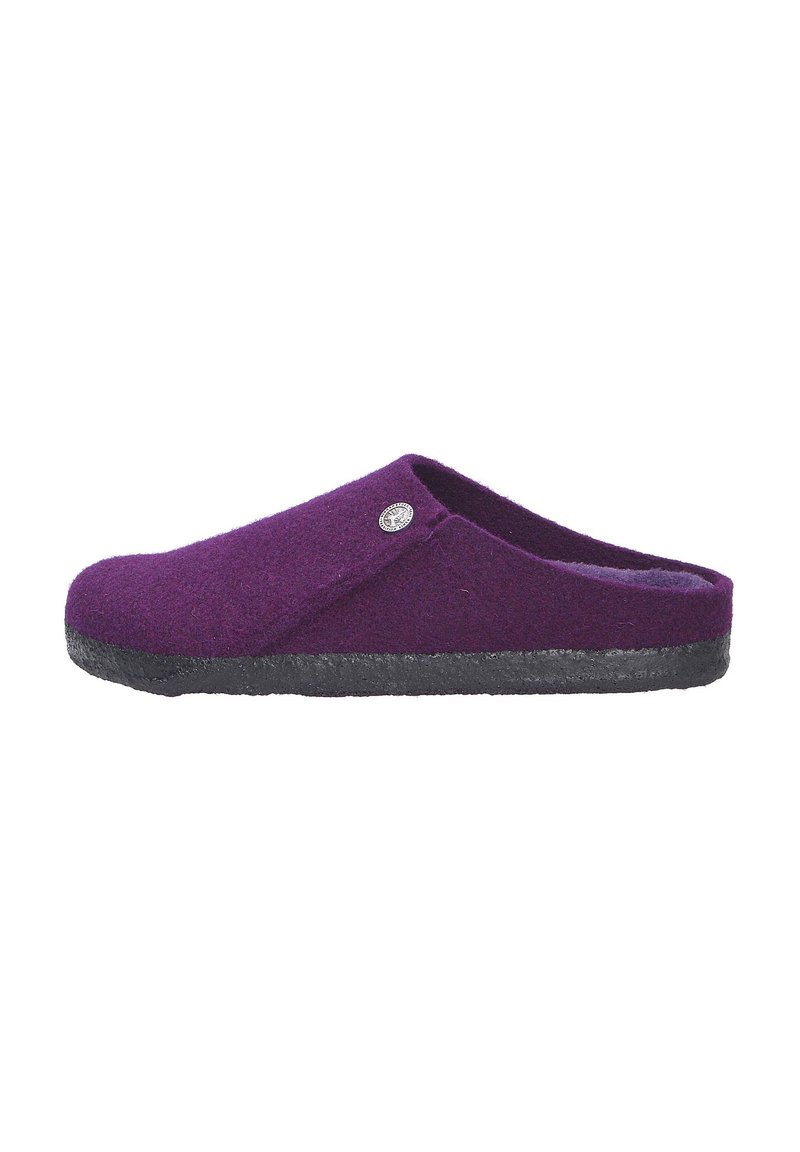 Birkenstock TIEFFUSSBETT PANTOLETTE ZERMATT SHEARLING FE - Sandaler - acai