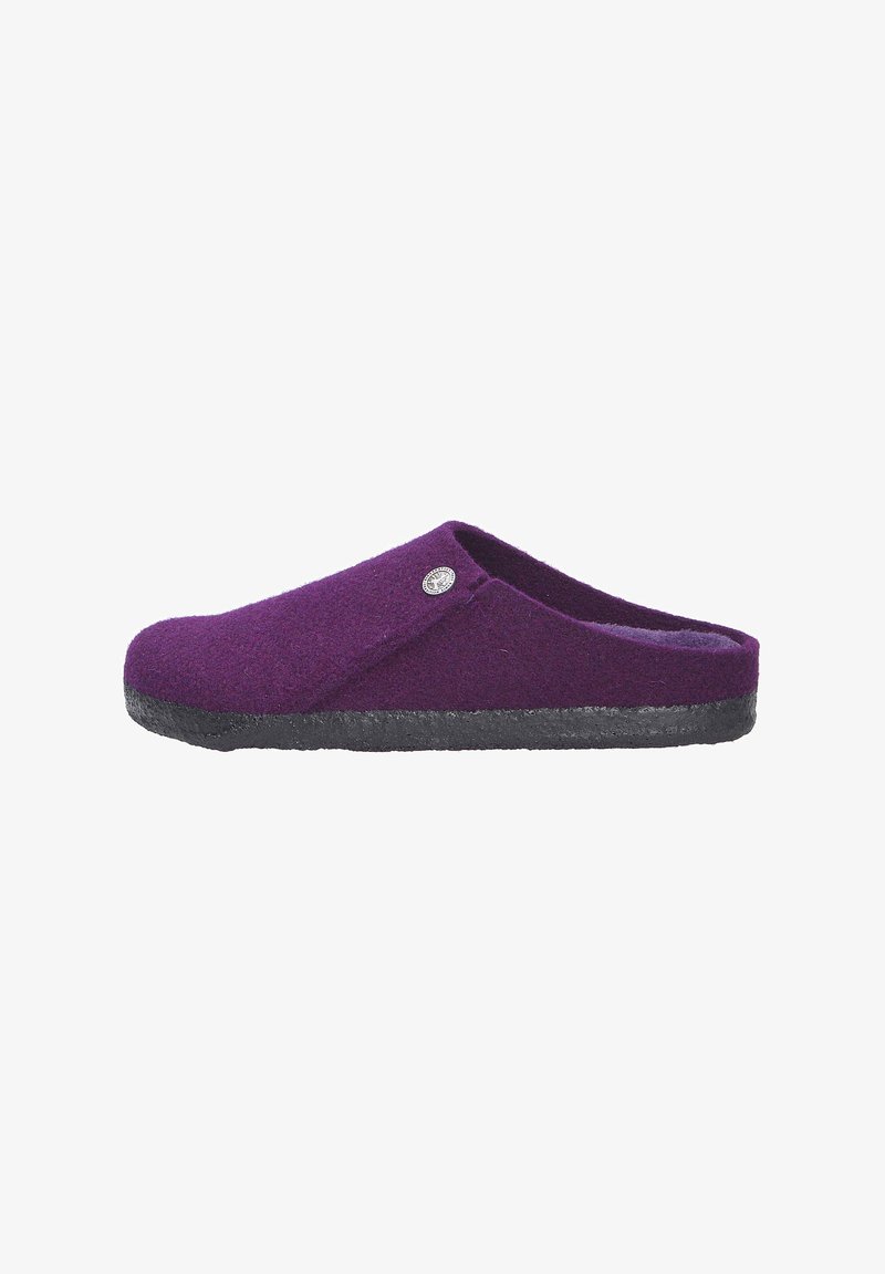 Birkenstock TIEFFUSSBETT PANTOLETTE ZERMATT SHEARLING FE - Sandaler - acai
