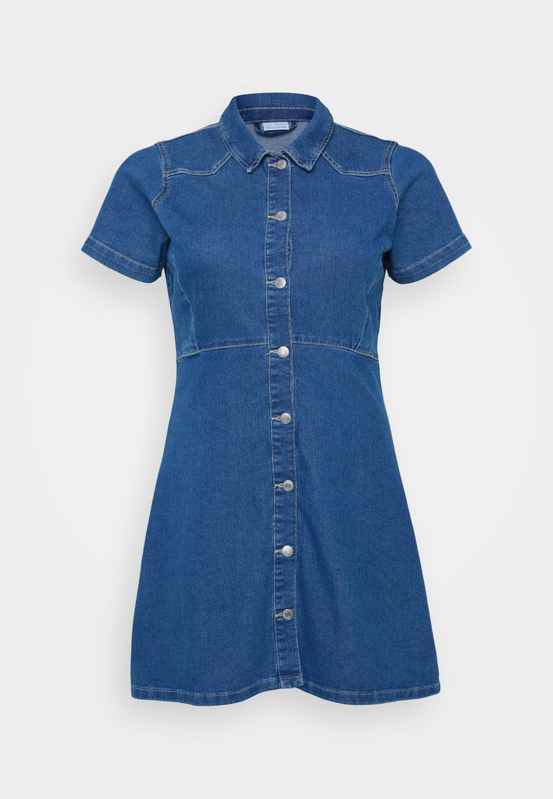 Vero Moda Curve Jeansjurken blauw denim/bluedenim Vero Moda Curve Jeansjurken blauw denim/bluedenim