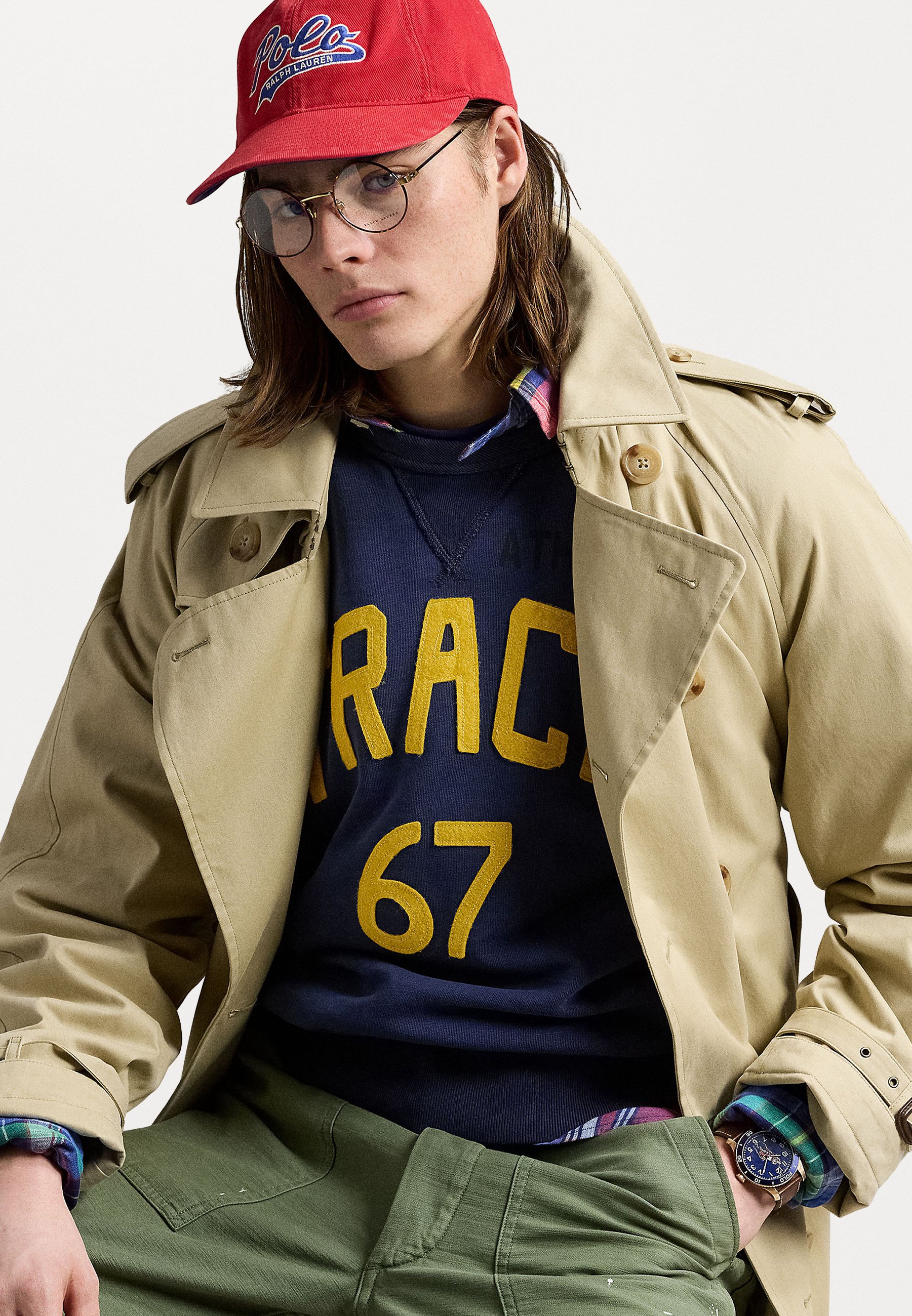 Polo Ralph Lauren VINTAGE FIT FLEECE GRAPHIC SWEATSHIRT