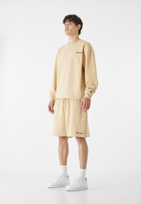9N1M SENSE ESSENTIAL CREWNECK - Mikina - softmocca
