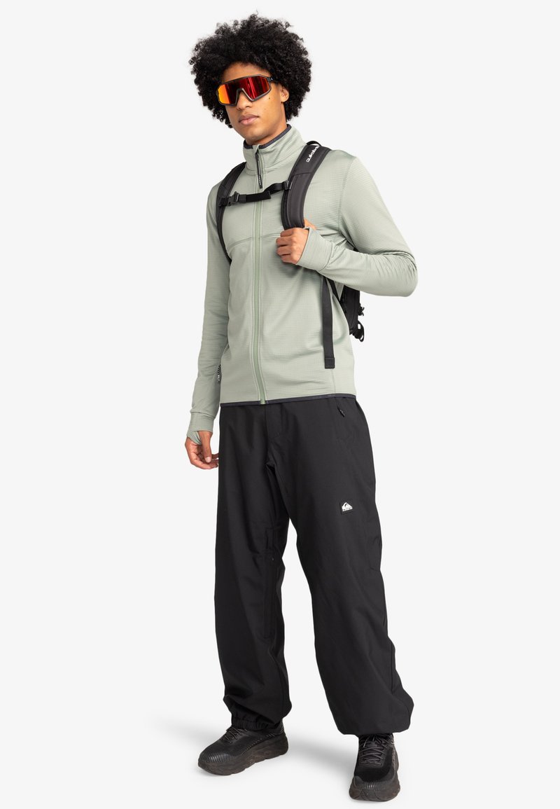 Quiksilver Sweater met rits groen