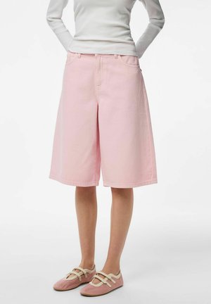 Pieces PCSKY - Shorts di jeans - roseate spoonbill
