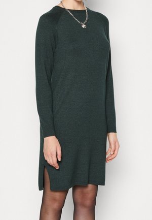 Strickkleid - dark green