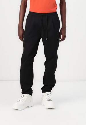 PANTS - Tygbyxor - black