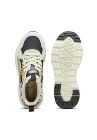 Puma TRINITY LITE ANIMAL - Sneakers basse - sand dune  black alpine snow