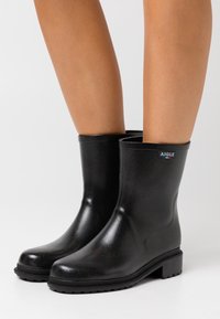 Aigle Bottes en caoutchouc - black