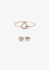 Niet geselecteerd, couleur or rose / cristal