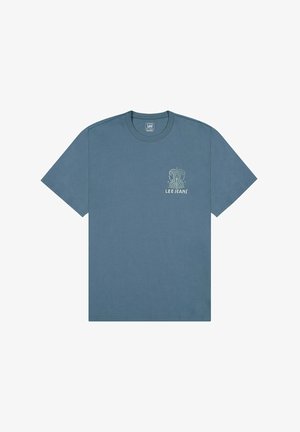 Lee ELEVATED REGULAR FIT granatowy