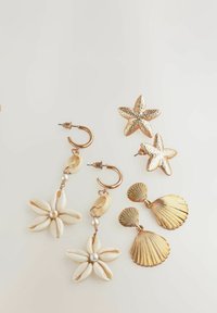 Next STARFISH 3 PACK  - Fülbevalók - gold tone