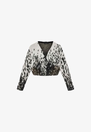 AllSaints, TABBY - Жилетка - black/chalk white
