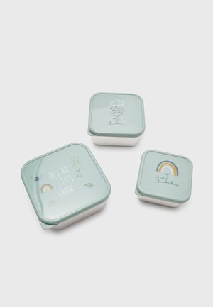 Lässig SNACKBOX SET - Lunch box - green