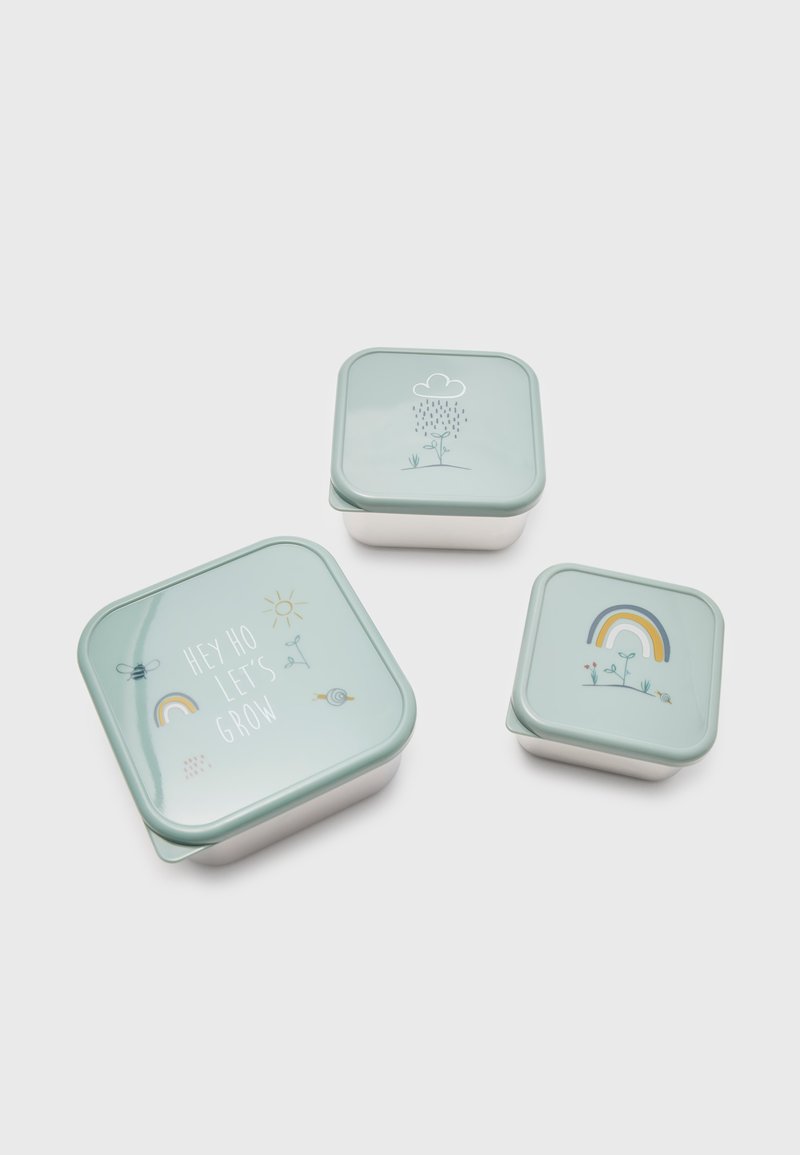 Lässig SNACKBOX SET - Κουτί φαγητού - green