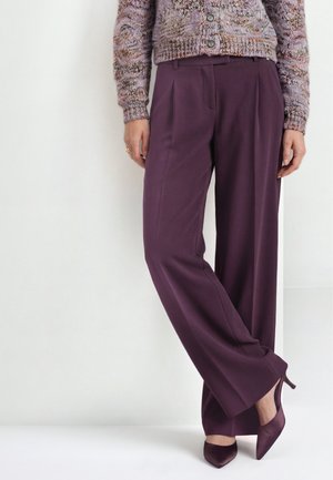 Rich & Royal, RICH & ROYAL HOSE - Stoffhose - mulberry