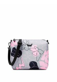 VUCH NURIA FLOWERS LINE - Taška s příčným popruhem - grey