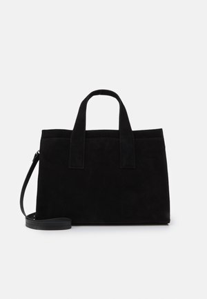 LEATHER - Borsa a mano - black