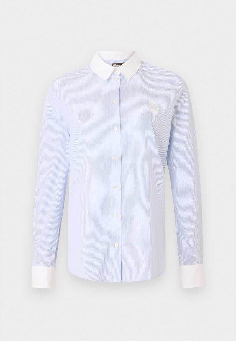 The Kooples Overhemdblouse blauw The Kooples Overhemdblouse blauw