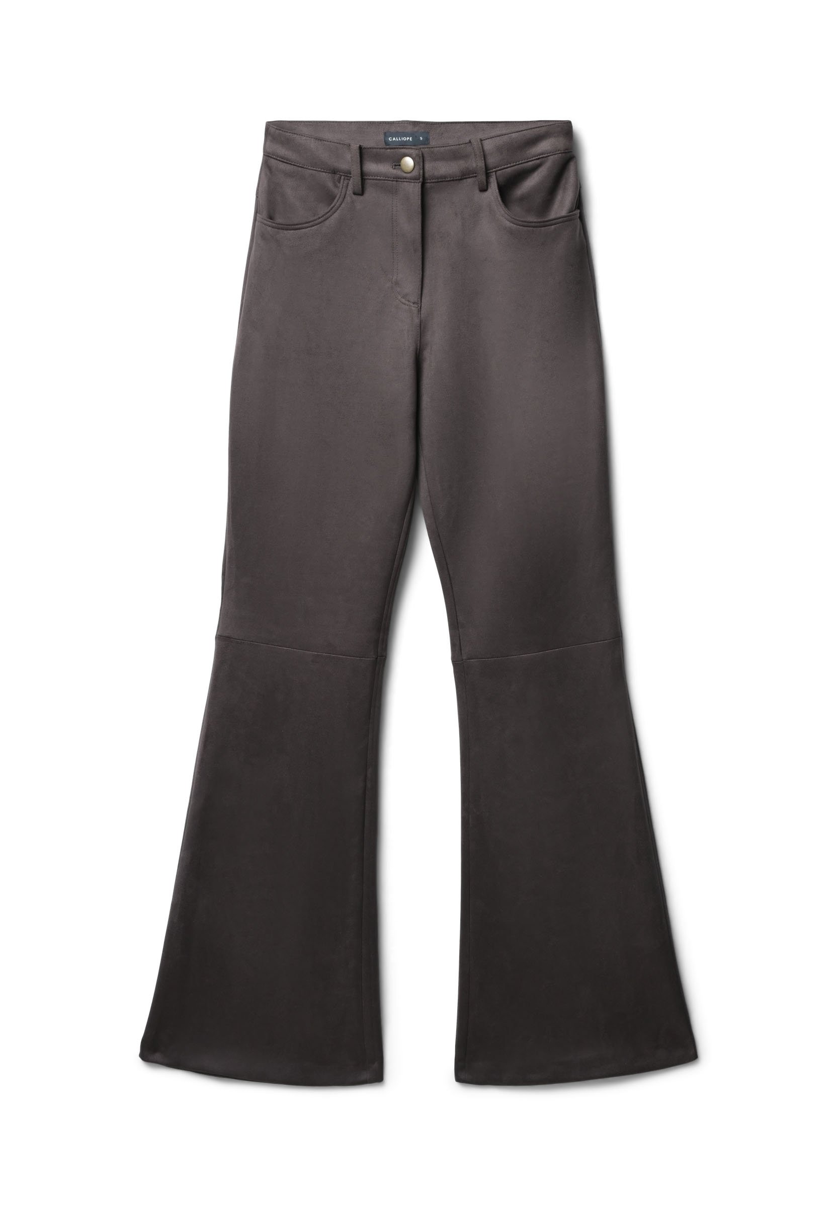 Calliope ZAMPA EFFETTO DAINETTO Pantaloni marrone