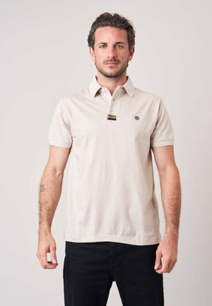 DEELUXE, DEELUXE ORIGINAL POLO HEMD LEADLOW - Polo - chalk