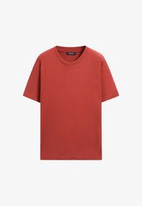Niet geselecteerd, burnt orange denim