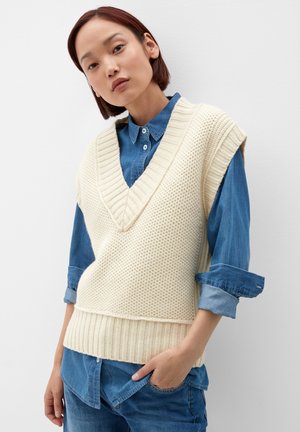 T-shirt print - creme