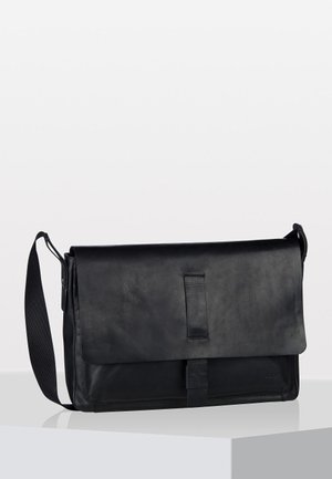 LORETO JANIS MESSENGER UNISEX - Bandolera - black