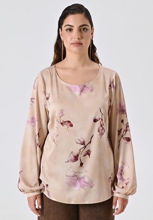 Camicetta - mottled beige