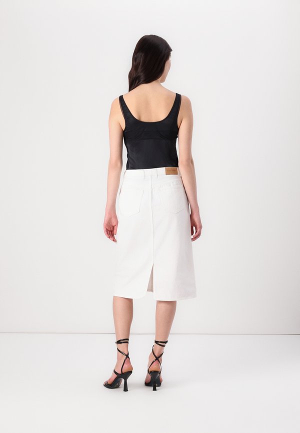 ELSIE LONG SKIRT - Denim skirt3