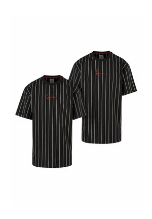 SMALL SIGNATURE ESSENTIAL 2-PACK STRIPE - T-shirt print - black