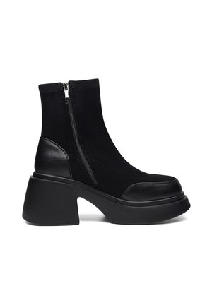 Bottines à plateau - black