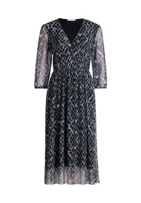 Betty & Co MIT PRINT - Freizeitkleid - mint/black