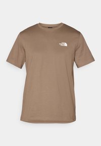 M SS SIMPLE DOME TEE - T-shirt de sport - mocha brown